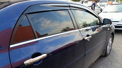 Toyota Corolla 2007–2013 Ofuky okien (4 ks, Sunplex Sport) fotografia 8