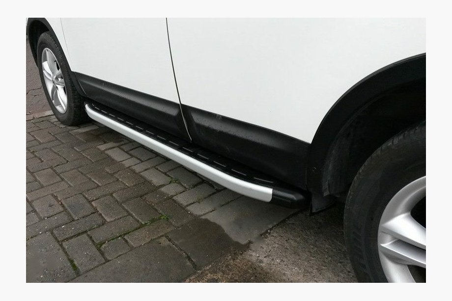 Nissan Qashqai 2010–2014 Bočné nášľapy Fullmond (2 ks, hliník) Dlhý rázvor Fotografia 5