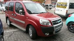 Fiat Doblo I 2005–2010 Dverné lišty – široký model (4 ks, nerez) OmsaLine – talianska nehrdzavejúca oceľ fotografia 4