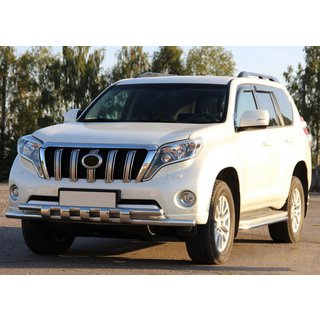 Predný ochranný rám ST015 (nerez) Toyota Land Cruiser Prado 150 2009–2023 fotografia 1