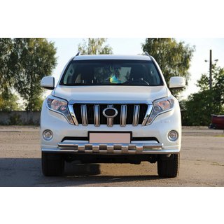 Predný ochranný rám ST015 (nerez) Toyota Land Cruiser Prado 150 2009–2023 fotografia 2
