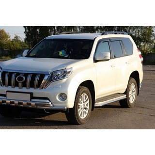 Predný ochranný rám ST015 (nerez) Toyota Land Cruiser Prado 150 2009–2023 fotografia 3