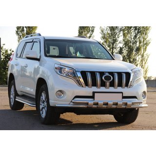 Predný ochranný rám ST015 (nerez) Toyota Land Cruiser Prado 150 2009–2023 fotografia 4