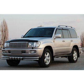 Predný ochranný rám ST015 (nerez) Toyota Land Cruiser 100 1998–2007 fotografia 1