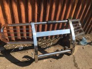 Toyota Land Cruiser Prado 120 2002–2009 Použitý kengurí rám s ochranou svetlometov (originál) fotografia 1