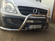 Mercedes Sprinter W906 2006–2018 Predný ochranný rám WT003-Plus (nerez) fotografia 4