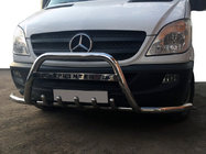 Mercedes Sprinter W906 2006–2018 Predný ochranný rám WT003-Plus (nerez) fotografia 1