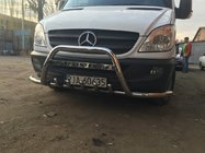 Mercedes Sprinter W906 2006–2018 Predný ochranný rám WT003-Plus (nerez) fotografia 6