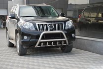 Toyota Land Cruiser Prado 150 2009–2023 Predný ochranný rám WT003 (nerez) fotografia 3