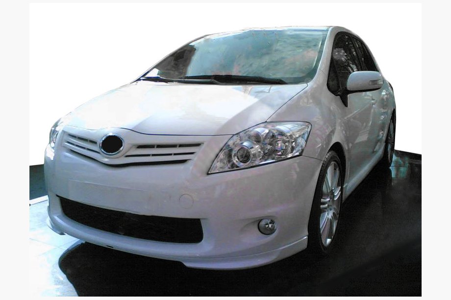 Toyota Auris 2007–2012 Nadstavec predného nárazníka (na lakovanie) Image