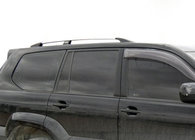 Toyota Land Cruiser Prado 120 2002–2009 Strešné lyžiny sivý metalízovaný (turecké) Plastové pätky fotografia 1