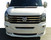 Volkswagen Crafter 2006–2016 Nadstavec na predný nárazník 2012↗ (Era rovný, na lakovanie) fotografia 2