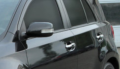 Toyota Urban Cruiser 2009–2014 Chrómové kryty kľučiek dverí (4 ks, nerez) fotografia 1