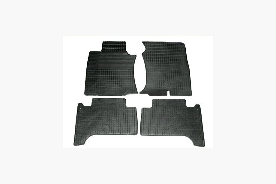 Toyota Land Cruiser Prado 120 2002–2009 Gumené rohože do interiéru (4 ks, Doma) Image