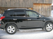 Toyota Rav 4 2006–2013 Vonkajšie nerezové lišty okien (4 ks) Carmos - turecká oceľ fotografia 3