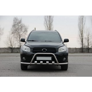 Predný ochranný rám WT-ST15 (nerez) Toyota Rav 4 2006–2013 fotografia 3
