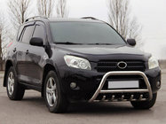 Toyota Rav 4 2006–2013 Predný ochranný rám WT003 (nerez) fotografia 2
