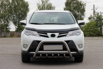 Toyota Rav 4 2013–2018 Predný ochranný rám WT003 (nerez) fotografia 2