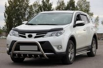 Toyota Rav 4 2013–2018 Predný ochranný rám WT003 (nerez) fotografia 3