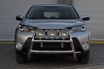 Toyota Rav 4 2013–2018 Predný ochranný rám WT018 (nerez) fotografia 3