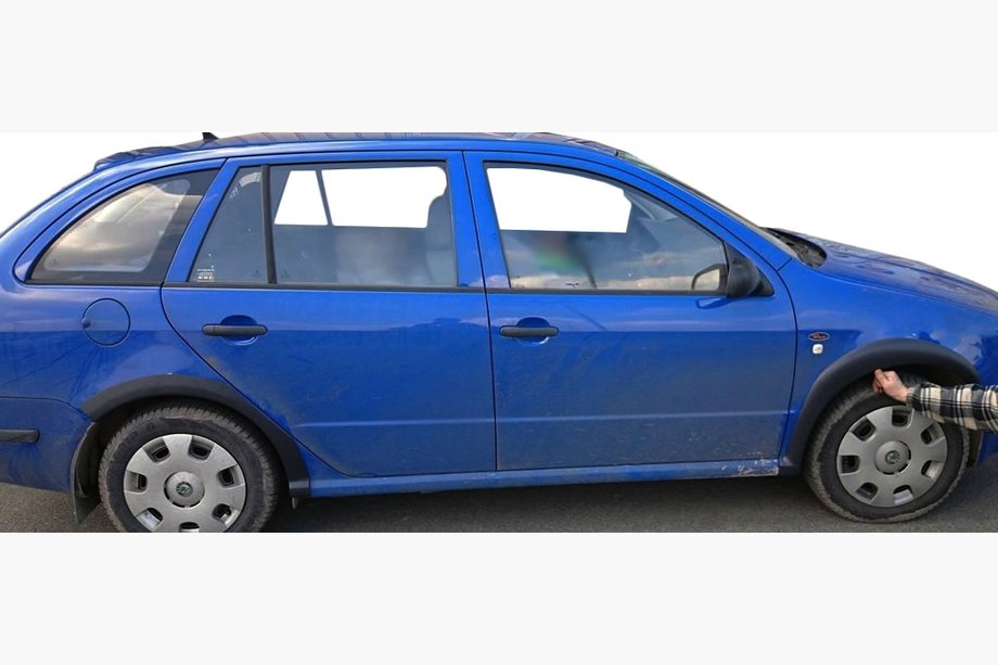 Skoda Fabia 2000–2007 Rozširovače blatníkov (sada, čierne) Image