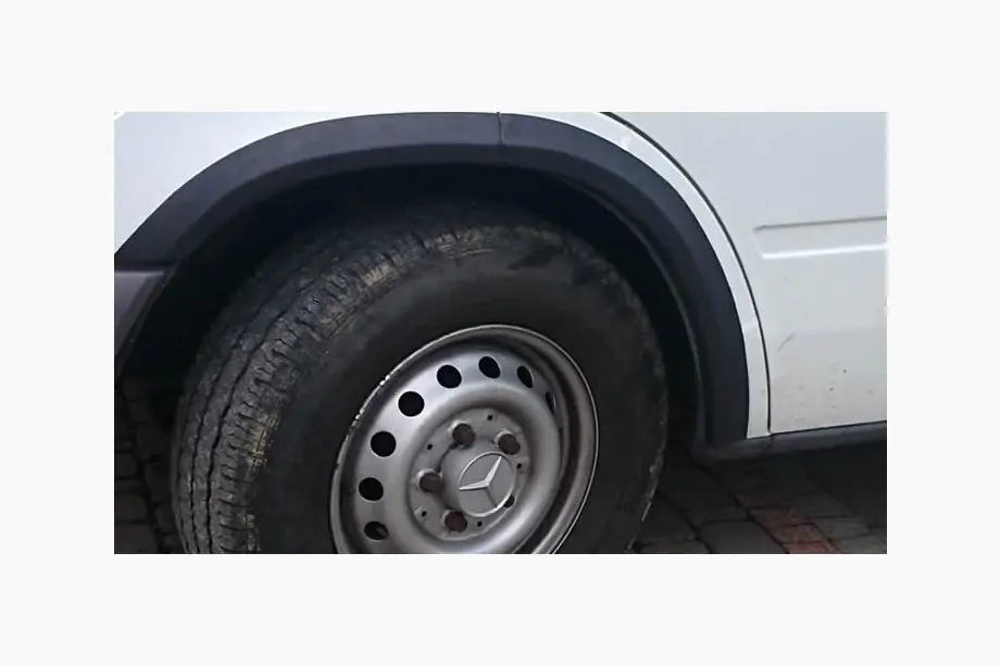 Volkswagen LT 1995–2006 Lemy blatníkov (6 ks, čierne) Image