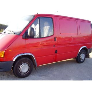 Nerezové lemy blatníkov (4 ks) Ford Transit 1991–2000 fotografia 1