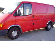 Ford Transit 1991–2000 Nerezové lemy blatníkov (4 ks) fotografia 1