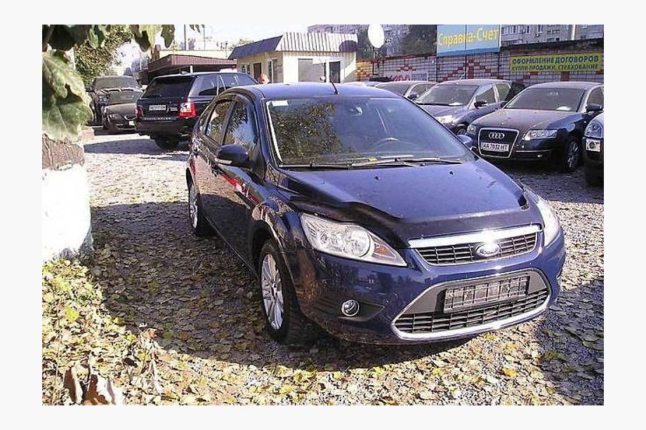 Ford Focus II 2008–2011 Deflektor kapoty (VIP) Image