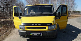 Ford Transit 2000–2014 Deflektor kapoty 2000-2006 VIP fotografia 1