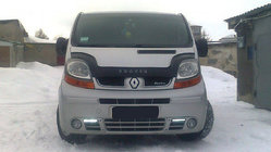 Renault Trafic 2001–2015 Dlhý deflektor kapoty (VIP) fotografia 1