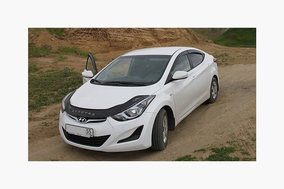 Hyundai Elantra (MD/UD) 2011–2015 Deflektor kapoty VIP Image