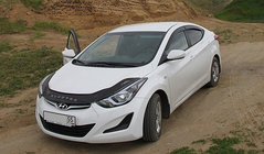 Hyundai Elantra (MD/UD) 2011–2015 Deflektor kapoty VIP fotografia 1
