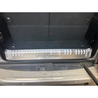 Chrómová lišta na zadný vnútorný prah (pre 7-miestne) Toyota Land Cruiser Prado 150 2009–2023 fotografia 1
