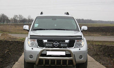 Nissan Navara 2006–2015 Deflektor kapoty VIP (2005-2010) fotografia 1