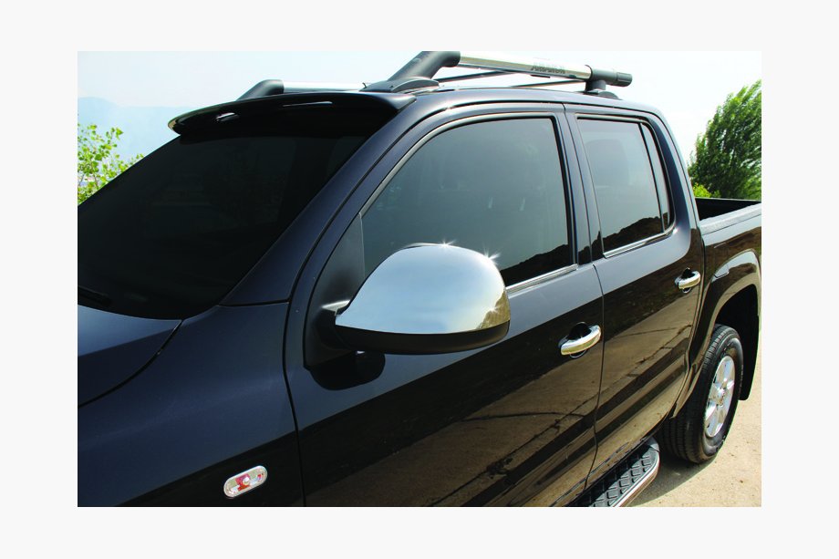 Volkswagen Amarok 2010–2022 Chromové kryty spätných zrkadiel (2 ks, nerez) Image