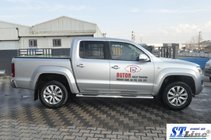 Volkswagen Amarok 2010–2022 Bočné rúrky (2 ks, nerez) 60 mm fotografia 6