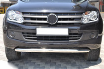 Volkswagen Amarok 2010–2022 Predný ochranný rám ST008 (nerez) fotografia 3