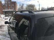 Volkswagen Caddy 2015–2020 Strešné lyžiny Skyport BLACK fotografia 4