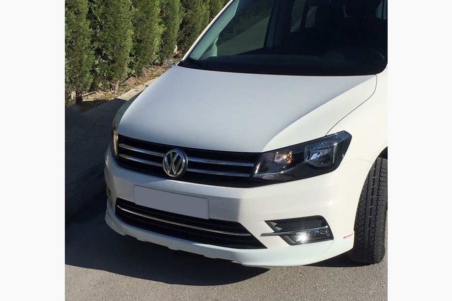 Volkswagen Caddy 2015–2020 Nadstavec predného nárazníka (na lakovanie) Image