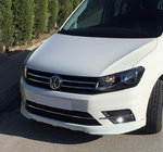 Volkswagen Caddy 2015–2020 Nadstavec predného nárazníka (na lakovanie) fotografia 1