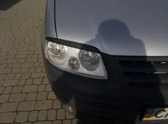 Volkswagen Caddy 2004–2010 Mračidlá na svetlá (čierne) fotografia 8