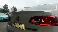 Volkswagen Passat B7 2012–2015 Spojler Meliset (na lakovanie, pre EU) fotografia 3