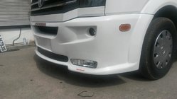 Volkswagen Crafter 2006–2016 Predný nárazníkový lip 2012↗ (Era so skosením, na lakovanie) fotografia 3