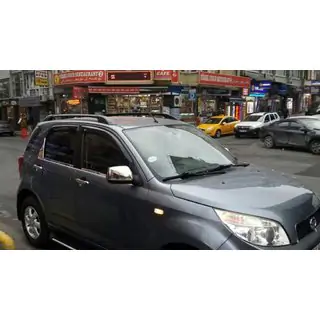 Vonkajšie okenné lišty (4 ks, nerez) Daihatsu Terios 2006–2017 fotografia 2