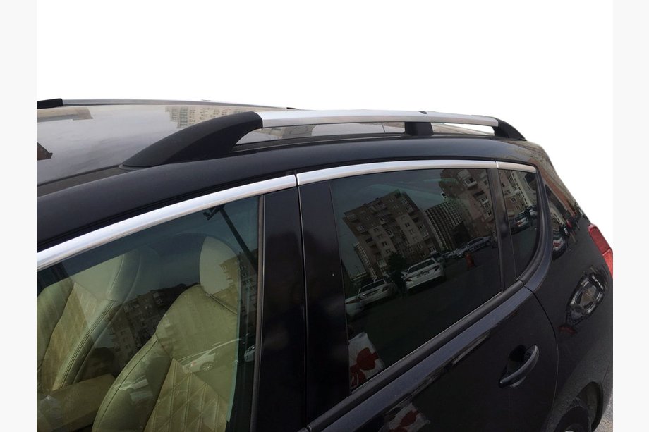 Peugeot 3008 2008–2016 Chrómované strešné lyžiny (plastové úchyty) Image