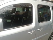 Renault Kangoo 2008–2020 Vonkajšie okenné lišty (4 ks, nerez) 4 ks, Carmos – turecká oceľ fotografia 3