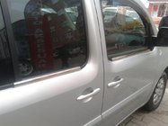 Renault Kangoo 2008–2020 Vonkajšie okenné lišty (4 ks, nerez) 4 ks, Carmos – turecká oceľ fotografia 4