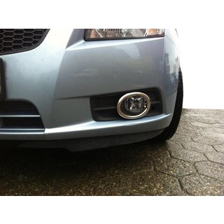 Ozdobný rámik hmloviek (2 ks, nerez) Chevrolet Cruze 2009–2015 fotografia 2
