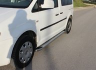 Volkswagen Caddy 2010–2015 Bočné nášľapy Omsa MSline (2 ks, hliník) fotografia 3